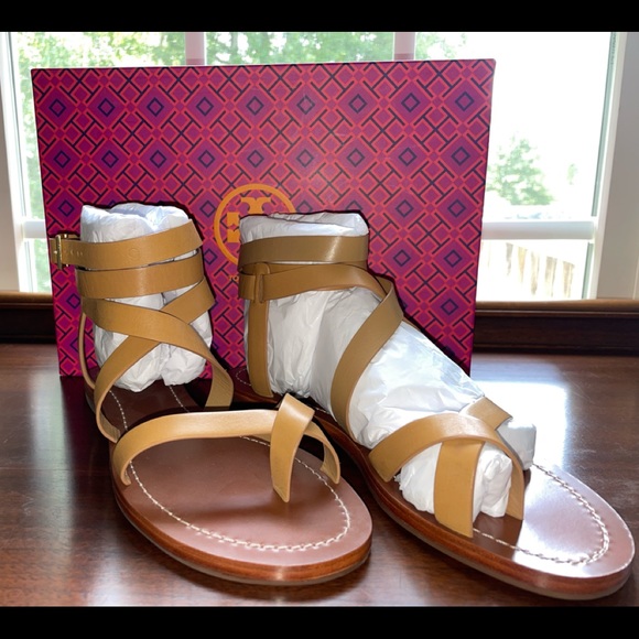 Tory Burch Patos Sandal Color Blond - Picture 6 of 6